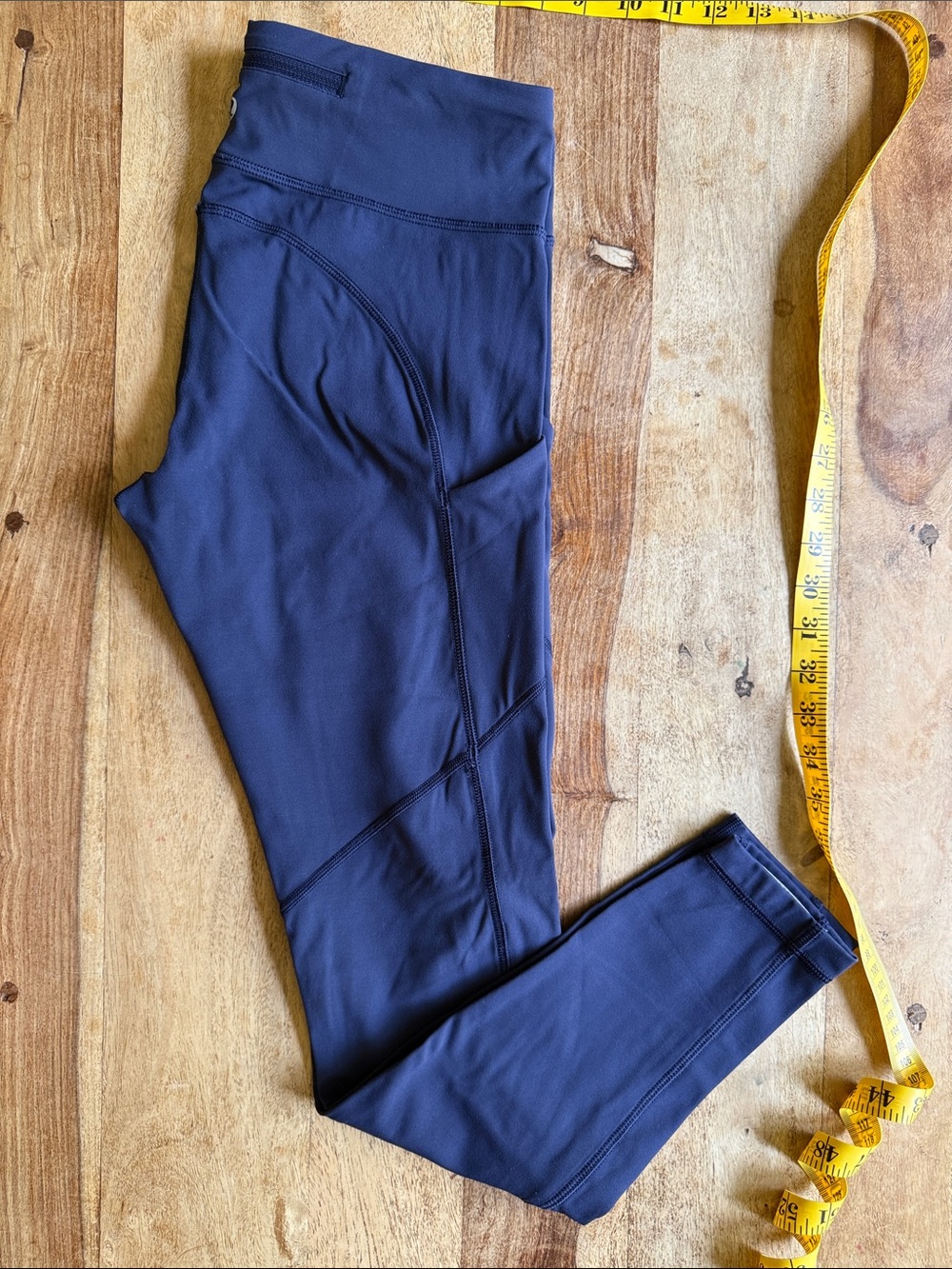 lululemon athletica Navy High-Rise Performance Leggings size 8